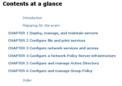 Index of MCSA 70-411: Administering Windows Server 2012 R2